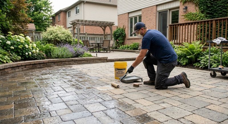 Concrete Patio Sealing in Gig Harbor, WA