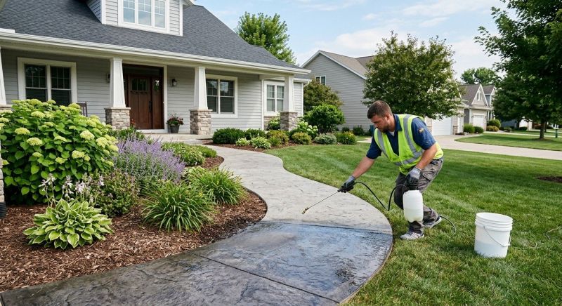 Concrete Walkway Sealing in Redmond, WA