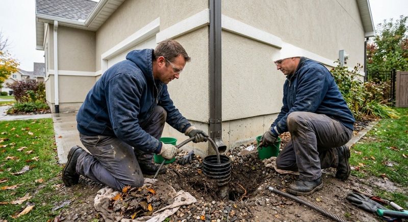 Downspout Cleaning in Longmont, CO